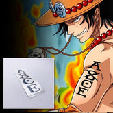 Portgas D. Ace Cosplay Tattoo