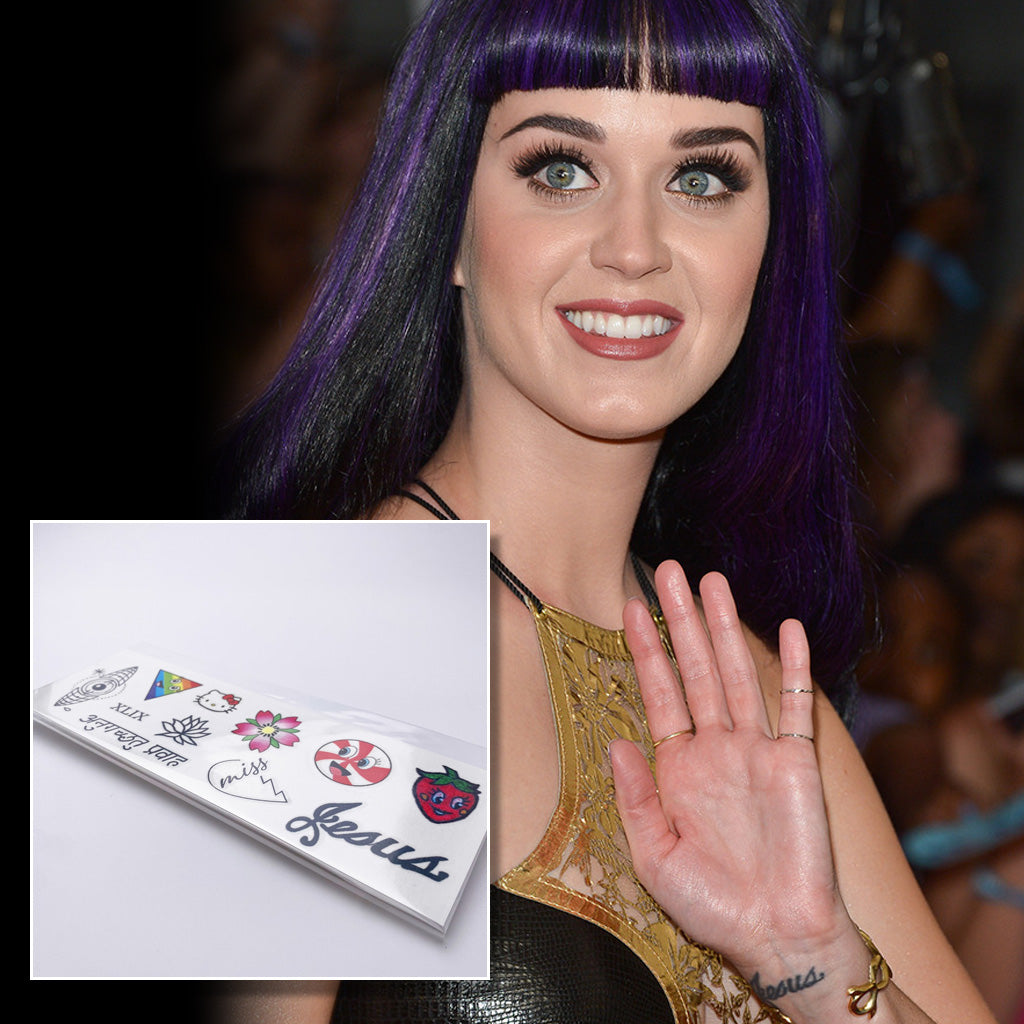 Katy Perry Temporary Tattoos Tattoo Cosplay katy-perry-temporary-tattoos-tattoo-cosplay