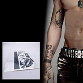 Johnny Silverhand Tattoos Costume