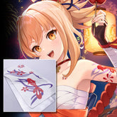 Yoimiya Naganohara Temporary Tattoo Set