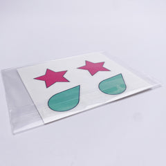 Hisoka Tear & Star Tattoos (Set of 2)