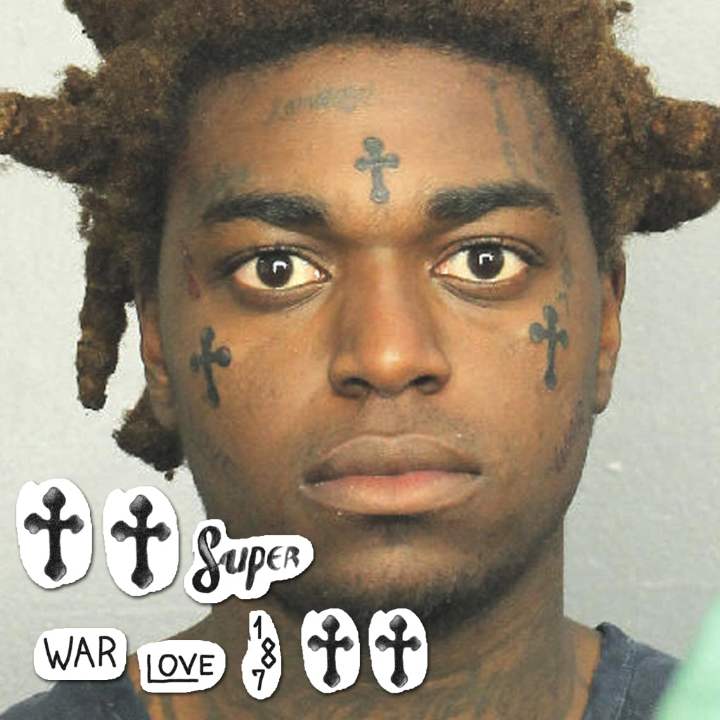 Kodak Black Temporary Tattoos Set