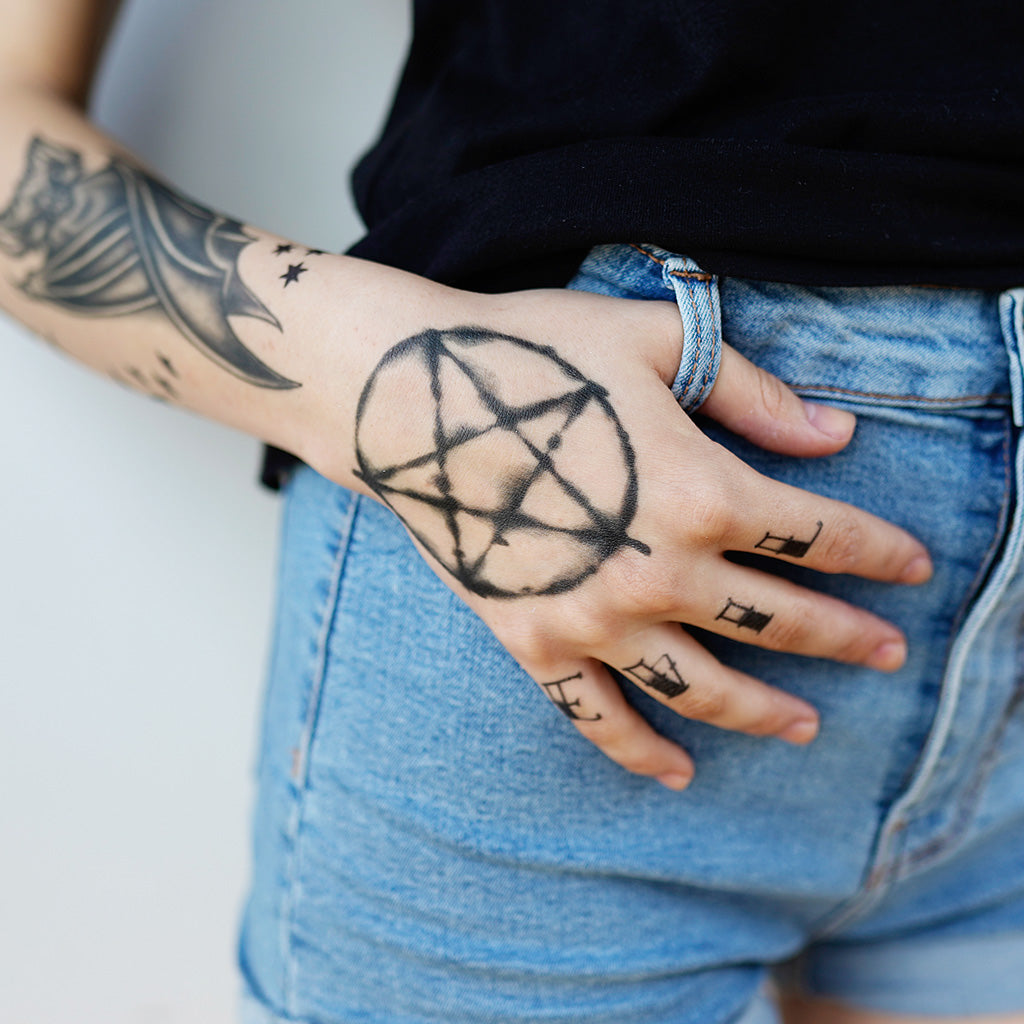 pentagram tattoo